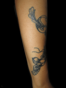 Tatouage hirondelle